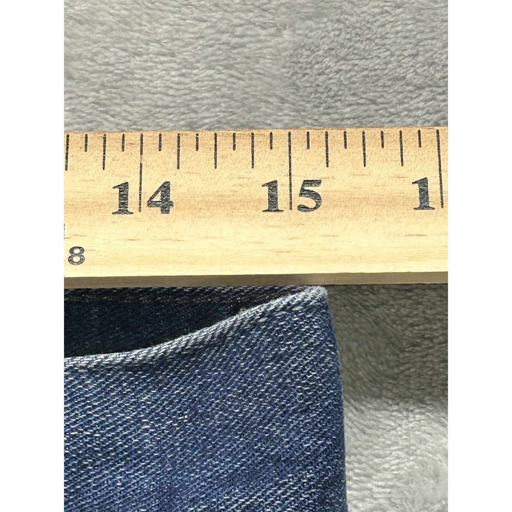 J.J. Joes Jeans Mens Sz 30x30 Blue Savile Row Straight Slim Mid Rise Whiskered - Picture 9 of 13